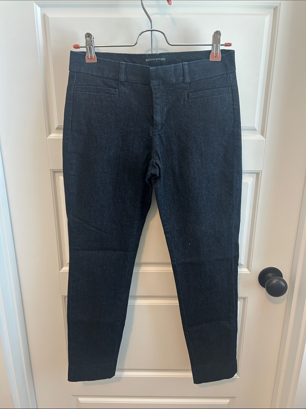 Banana Republic Women's Sloan Fit Navy Skinny slacks